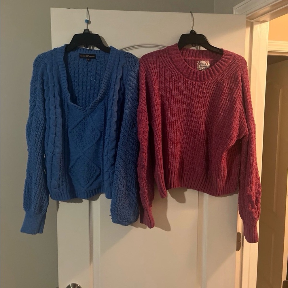 Almost Famous and Pink Republic Sweaters!